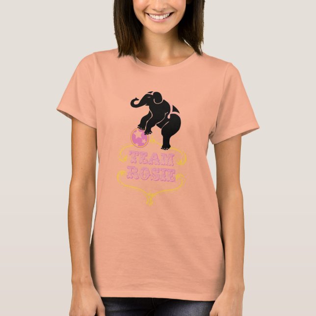 Camiseta Equipo Rosie Burnout Tee (Anverso)