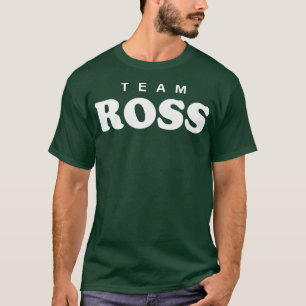 Camiseta Equipo Ross Apellido Personalizado Novia Novio Fam
