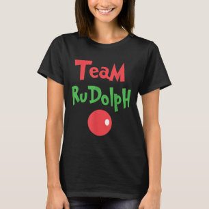 Camiseta Equipo Rudolph - Rudolph La nariz roja Reno
