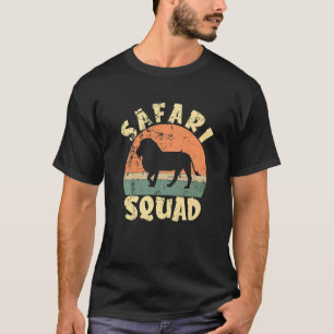 Camiseta Equipo Safari Animal Salvaje Jungla África Zoológi