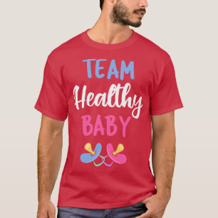 Camiseta Equipo Sano Bebé V Baby Shower Embarazo
