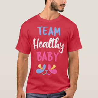 Camiseta Equipo Sano Bebé V Baby Shower Embarazo