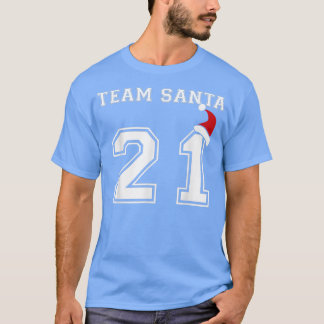 Camiseta Equipo Santa 2021 Divertido Navidades De Coinciden