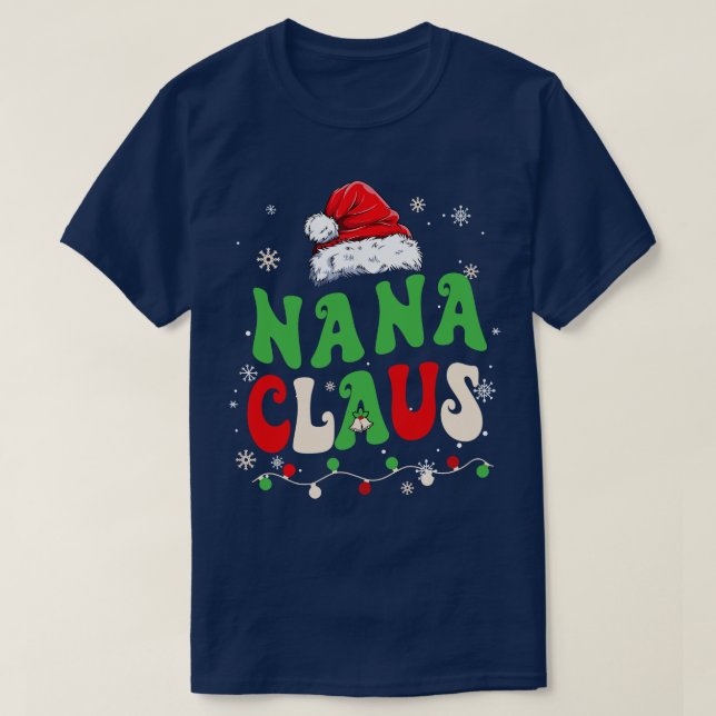 Camiseta Equipo Santa Nana Claus Elf Familia Matanza Christ (Diseño del anverso)