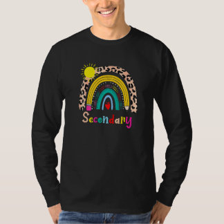 Camiseta Equipo Secundario Equipo De Regreso A La Escuela A