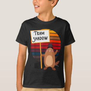 Camiseta Equipo Sombra Divertido Invierno Día de la Marmota
