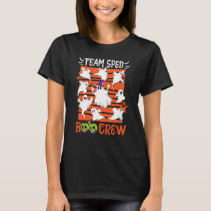 Camiseta Equipo Sped Boo Crew Educador Especial Spooky Fant