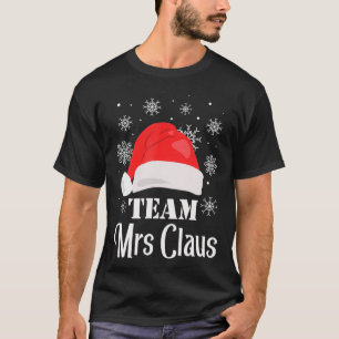 Camiseta Equipo Sra. Claus Navidades Squad Familia Mateo Pa