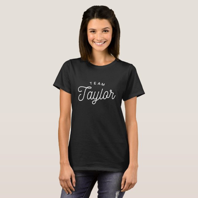 Camiseta Equipo Taylor (Anverso completo)