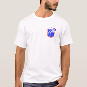 Camiseta Equipo Tee (rojo y azul)