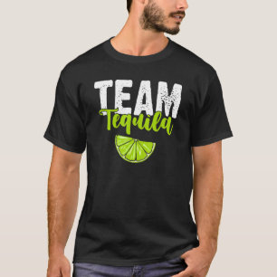 Camiseta Equipo Tequila Con Ropa De Grupo De Sal De Lime Ve