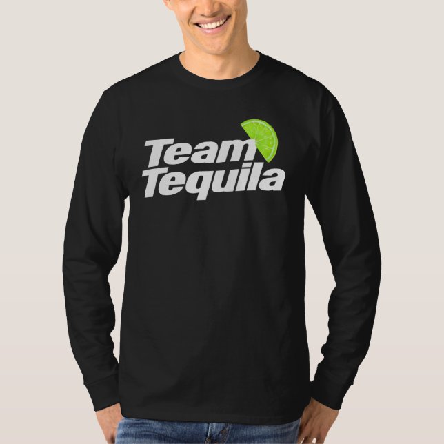 Camiseta Equipo Tequila Tequila o bebedor 2 (Anverso)