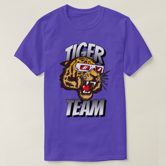 Camiseta Equipo Tiger (Diseño del anverso)