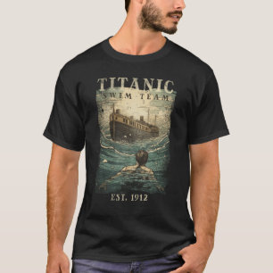 Camiseta Equipo Titanic Swim Creado En 1912 RMS Titanic