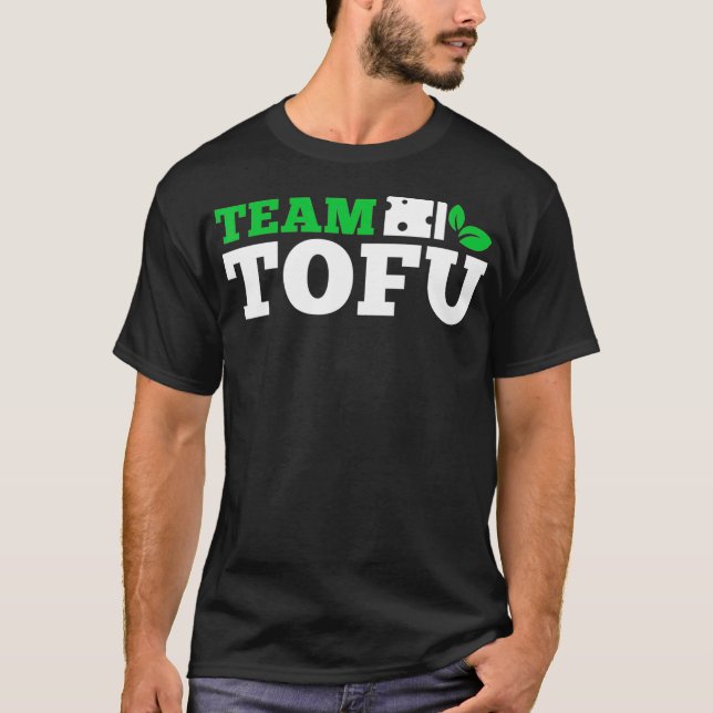 Camiseta Equipo Tofu Workout Vegan Bodybuilding Fitness Pla (Anverso)