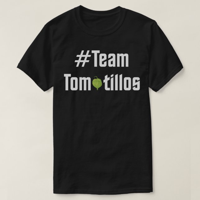 Camiseta Equipo Tomatillos White (Diseño del anverso)