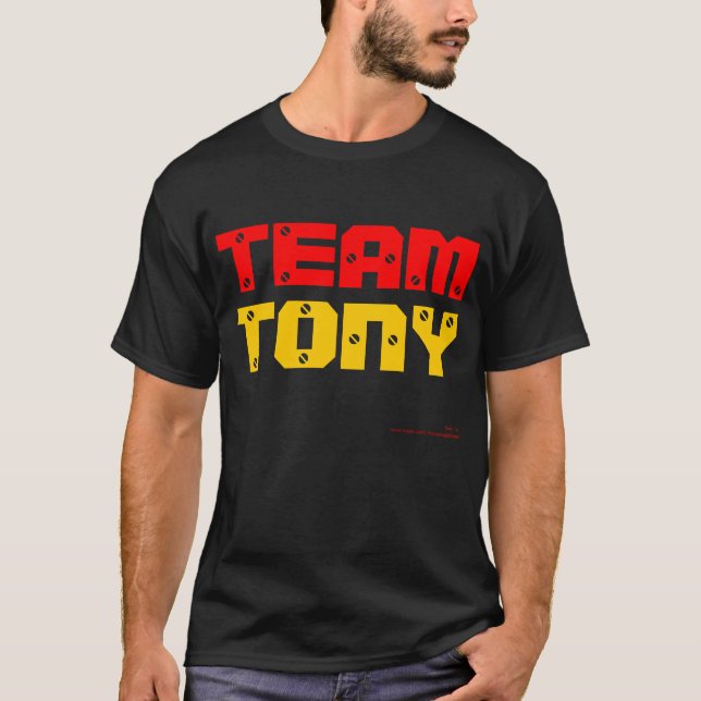 Camiseta Equipo Tony (Anverso)