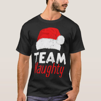 Camiseta Equipo travieso con santa claus gorra por christa 