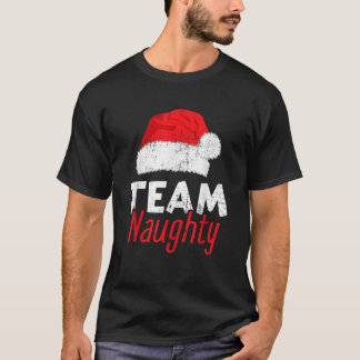 Camiseta Equipo travieso con santa claus gorra por christa 