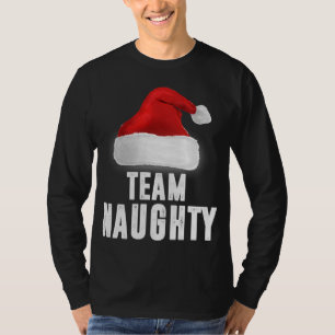 Camiseta Equipo travieso, Navidades divertidos pijama, part
