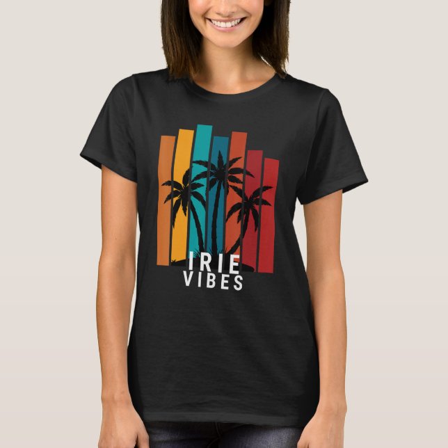 Camiseta Equipo tropical de la Isla de los Vibes de Irie (Anverso)