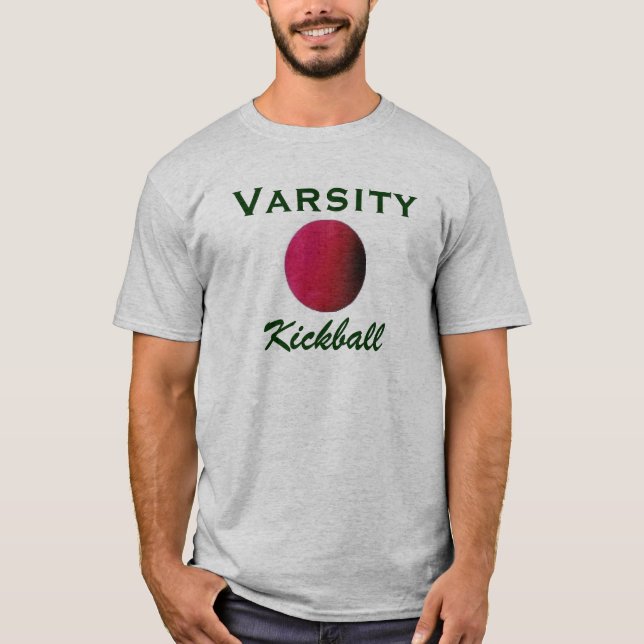 Camiseta Equipo universitario Kickball (Anverso)