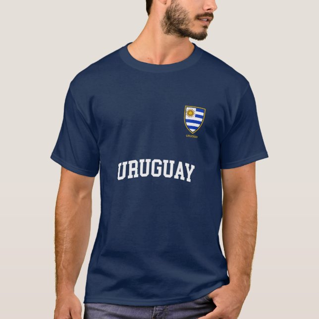 Camiseta Equipo uruguayo Deportivo Bandera de Uruguay (Anverso)