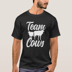 Camiseta Equipo Vacas Animales Granja Vaca