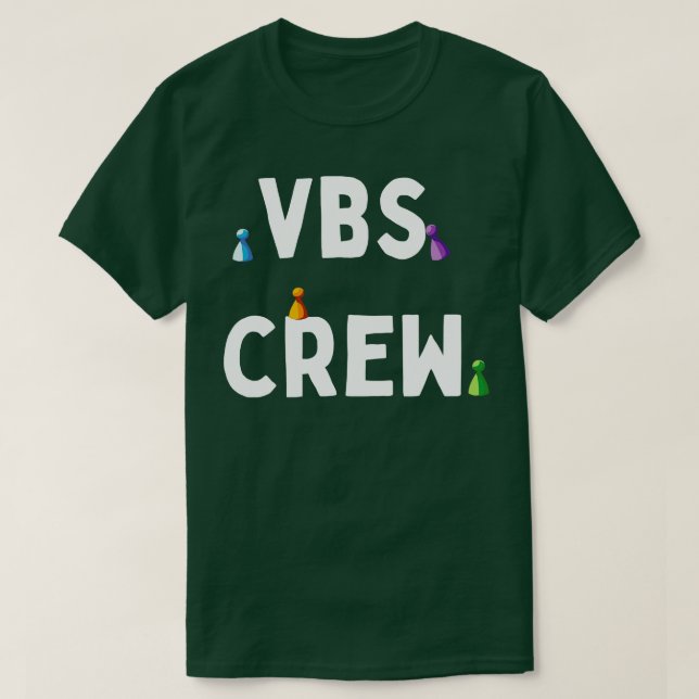 Camiseta Equipo VBS Vacaciones Juego Escolar de Biblia Tema (Diseño del anverso)