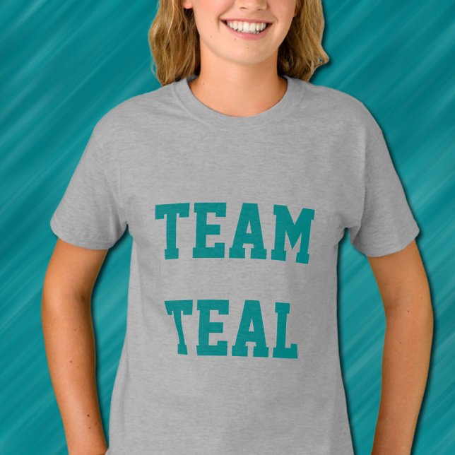 Camiseta Equipo Verde azulado (Subido por el creador)