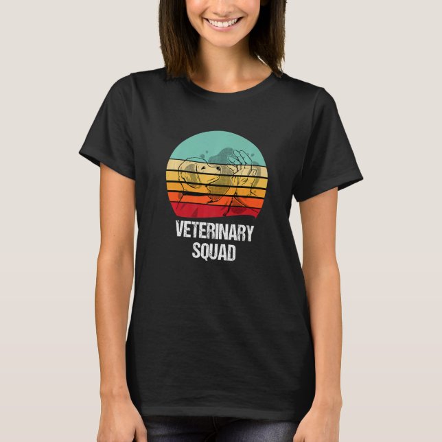 Camiseta Equipo Veterinario Técnico Veterinario (Anverso)