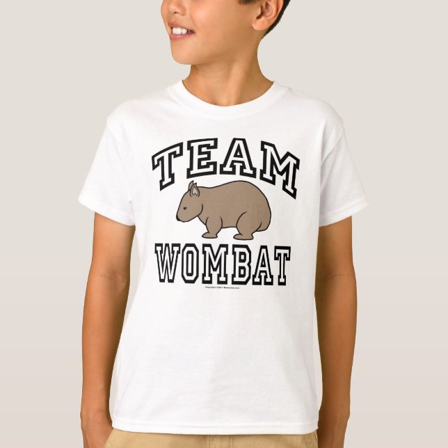 Camiseta Equipo Wombat (Anverso)