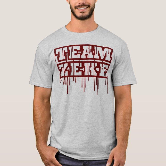 Camiseta ¡Equipo Zeke! (Anverso)