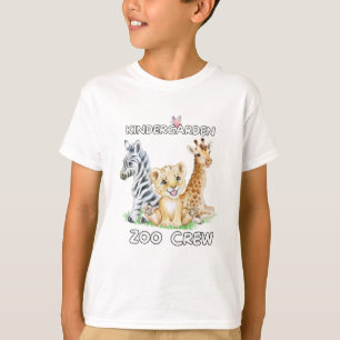 Camiseta Equipo zoológico de kindergarten Funny Circus Cub 
