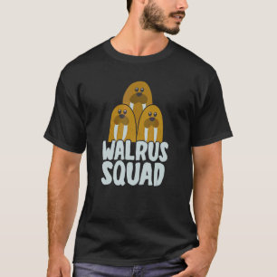Camiseta Equipos Cute Walrus Squad Para Ocean Walrus