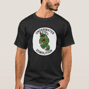 Camiseta  Equipos de demolición subacuática Sellos de Parch
