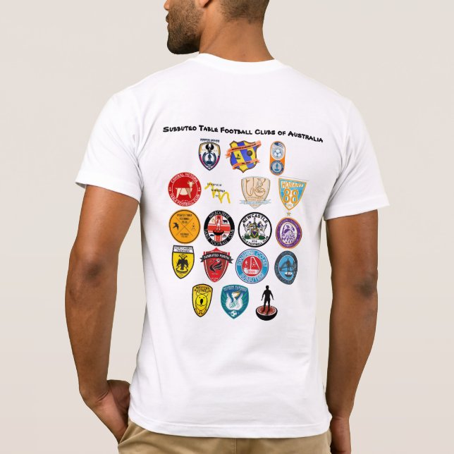 Camiseta Equipos de fútbol de Australia (Reverso)