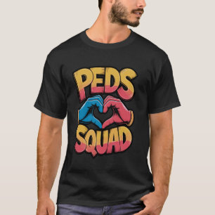 Camiseta Equipos de Pediatra de Enfermería para Enfermeras