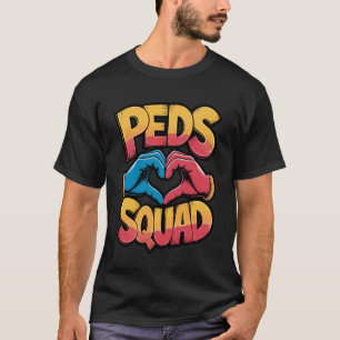 Camiseta Equipos de Pediatras de Enfermería para Enfermeras