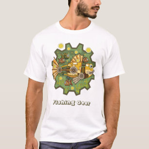 Camiseta Equipos de Pesca, Pescador Divertido