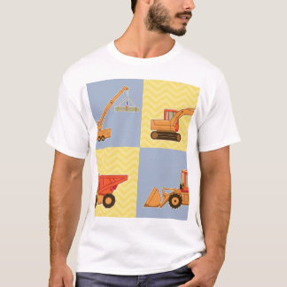 Camiseta Equipos pesados del transporte - llanos y Chevron