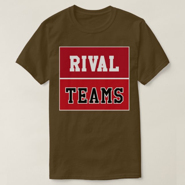 Camiseta Equipos rivales Alabama vs Georgia TShirt (Diseño del anverso)