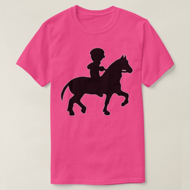 Camiseta equitación5 (Diseño del anverso)