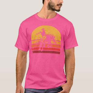 Camiseta Equitación de Bronc Caballo Salvaje Deportivo