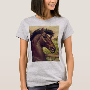 Camiseta equitación equitación deportes mascota equino occi