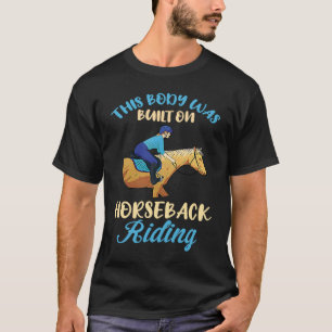 Camiseta Equitación Formó Cuerpo Ecuestre Jinete a Caballo