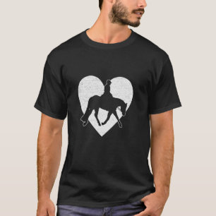 Camiseta Equitación inglesa de asiento de caza ecuestre