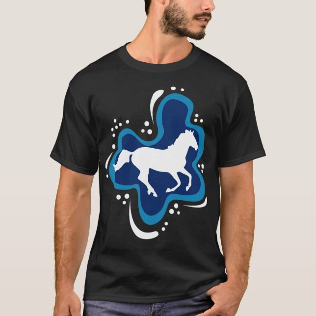 Camiseta equitación martin occidental (Anverso)
