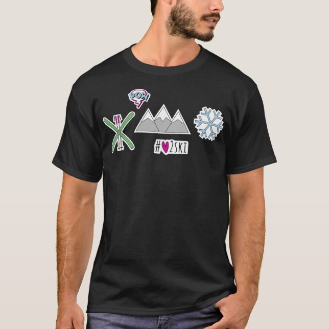 Camiseta equitación mustang  (Anverso)