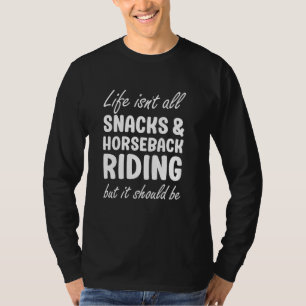 Camiseta Equitación para mujeres o hombres amantes de los c